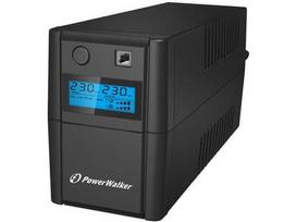 UPS LINE-INTERACTIVE 650VA 2X SCHUKO, RJ11 IN/OUT, USB, LCD