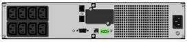 ups 1500va - UPS Power Walker Line-Interactive 1500VA, 19'' 2U, 8x IEC, RJ11/RJ45, USB, LCD - 9 nuotrauka
