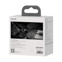 ikroviklis 100w - Baseus Superme Car charger, USB, USB-C, 100W + USB-C cable - 7 nuotrauka