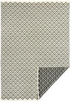 kilimai 140x200 - 4Living Dhurrie Huurre Carpet 140x200cm Black/White - 2 nuotrauka