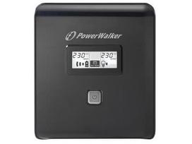 ups 1000va - UPS Power Walker Line-Interactive 1000VA 2x SCHUKO, 2x IEC, RJ11/RJ45, USB, LCD - 2 nuotrauka
