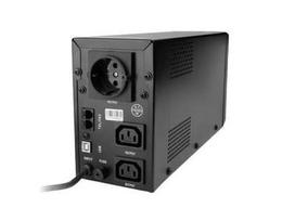 itampos stabilizatorius gembird - UPS Energenie-Gembird Line-Interactive,850VA,2xIEC,1xSchuko 230V OUT,USB,LCD - 5 nuotrauka
