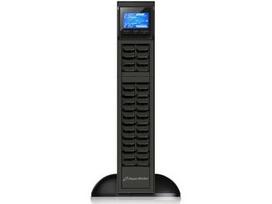 ups 1000va - UPS ON-LINE 1000VA 3X IEC OUT, USB/RS-232, LCD, RACK19''/TOWER - 5 nuotrauka