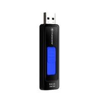 64gb usb - Transcend JetFlash 760 64GB Black/Blue (Juodas/Mėlynas) - 3 nuotrauka