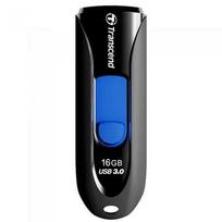 usb 16gb - Transcend JetFlash 790 16GB Black/Blue (Juodas/Mėlynas) - 2 nuotrauka
