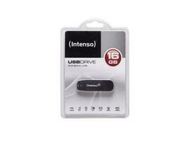 usb 16gb - Atmintukas Intenso Rainbow 16GB USB2.0, Juodas - 2 nuotrauka