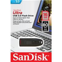 usb 16gb - SanDisk Cruzer Ultra 16GB USB 3.0  (siuntimas iki 80MB/s) - 4 nuotrauka