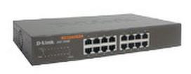tinklo komutatoriai - D-Link GigaExpress Switch 16x1000Mbit (RJ45) - 1 nuotrauka