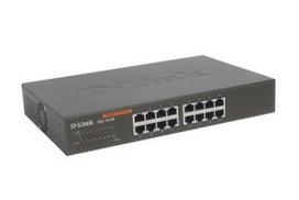 tinklo komutatoriai - D-Link GigaExpress Switch 16x1000Mbit (RJ45) - 2 nuotrauka