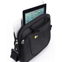 laptop case - Case Logic Laptop and iPad Slim Case Fits up to size 11.6 ", Black, Messenger - Briefcase, Shoulder strap, - 2 nuotrauka