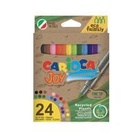 Flomasteriai CARIOCA Joy EcoFamily, 24 spalvos
