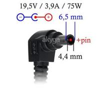 sony maitinimo - Akyga notebook power adapter AK-ND-19 19.5V/3.9A 75W 6.5x4.4 mm + pin SONY - 2 nuotrauka