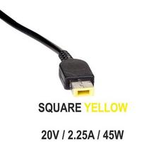 slim tip - Akyga Notebook power supply AK-ND-51 20V/2.25A 45W Square yellow LENOVO - 2 nuotrauka