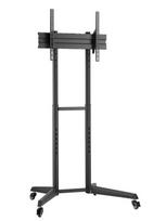 tv laikiklus - NEOMOUNTS BY NEWSTAR MOBILE FLOOR STAND (HEIGHT ADJUSTABLE: 128,5-145 CM) - 2 nuotrauka