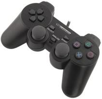 ps3 pultelis - ESPERANZA EG106 CORSAIR - ŽAIDIMŲ PULTAS SU VIBRACIJOMIS PC / PS2 / PS3 - 1 nuotrauka