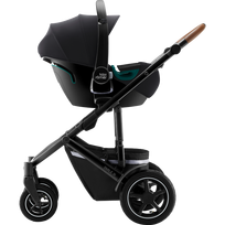 britax romer - Britax Römer BABY-SAFE iSENSE i-Size - pasukama sėdynė su LED apšvietimu ~ 0-13 kg | Fosilinė pilka - 6 nuotrauka