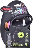 pavadelis flexi m - FLEXI Black Design M Cord 5 m pink automatinis pavadėlis - 5 nuotrauka