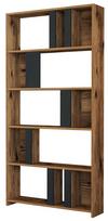 Kalune Design Knygų lentynas Lima - Walnut, Anthracite