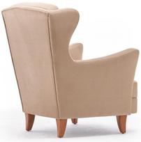kede fotelis - Kalune Design Sparno kėdė Lola Berjer - Kreminis - 2 nuotrauka