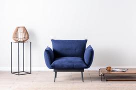fotelis hanah - Kalune Design Sparno kėdė Jax Solo - Navy Mėlyna GR125 - 6 nuotrauka