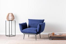 fotelis hanah - Kalune Design Sparno kėdė Jax Solo - Navy Mėlyna GR125 - 7 nuotrauka
