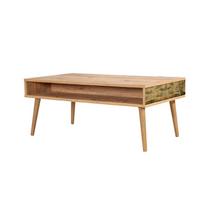 zalia kava - Kavos staliukas Kalune Design 869, rudas/žalias - 1 nuotrauka