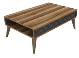 graikiniai riesutai - Kavos staliukas Kalune Design 845, rudas/pilkas - 1 nuotrauka