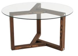 Kavos staliukas Kalune Design Miro, tamsiai rudas