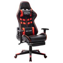 Žaidimų kėdė VLX Gaming Chair, juoda/raudona