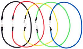 gumos juostos - Rinkiniai Resistance Band Set, 1300 mm x 13 mm x 13 mm, 10 vnt. - 2 nuotrauka