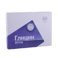 Maisto papildas GLICIN FORTE, 25 tab. 0,1 mg