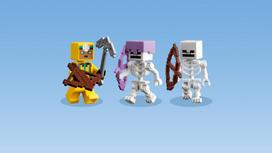 legajos - LEGO Minecraft Skeleto požemis 21189 - 18 nuotrauka
