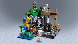 legajos - LEGO Minecraft Skeleto požemis 21189 - 19 nuotrauka