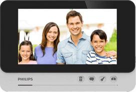 Orno Philips WelcomeEye AddComfort monitorius, skirtas išplėsti WelcomeEye Comfort seriją, 7 colių ekranas, vartų valdymas, domofonas