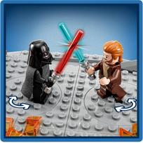 star wars kardas - LEGO Star Wars Obi-Wan Kenobi prieš Darth Vader 75334 - 7 nuotrauka