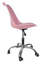 biuro kedes rozine - Biuro kėdė VLX Swivel Office 330661, rožinė - 2 nuotrauka