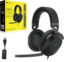 corsair ausines - Corsair HS65 Surround Carbon (Juodos) - 6 nuotrauka