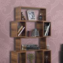 Pirkti Pastatoma lentyna Kalune Design Box, tamsiai ruda - Photo 3