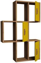 Pastatoma lentyna Kalune Design Flora, ruda/geltona