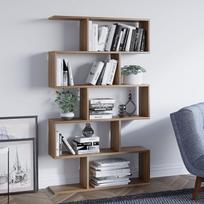 ruda knygu lentyna - Pastatoma lentyna Kalune Design Nilufer, ruda - 3 nuotrauka