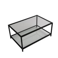 stalas 60 40 - Kavos staliukas Kalune Design Astro 2, juodas - 2 nuotrauka
