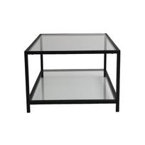 stalas 60 40 - Kavos staliukas Kalune Design Astro 2, juodas - 3 nuotrauka
