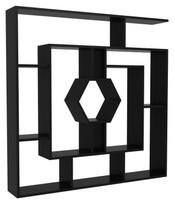 Pirkti Pastatoma lentyna Kalune Design Labrina, juoda - Photo 1