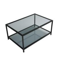 stalas 60 40 - Kavos staliukas Kalune Design Astro, juodas - 4 nuotrauka