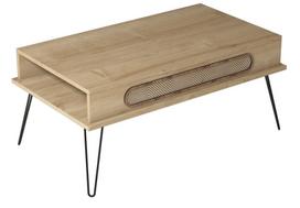 zurnalinis staliukas azuol - Kavos staliukas Kalune Design 845, šviesiai rudas - 1 nuotrauka