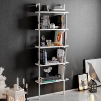 knygos home - Kalune Design Knygų lentynas Paula - Baltas - 2 nuotrauka