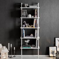 knygos home - Kalune Design Knygų lentynas Paula - Baltas - 3 nuotrauka