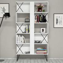 Pastatoma lentyna Kalune Design Extra, balta/juoda