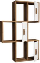 Pastatoma lentyna Kalune Design Flora, ruda/balta