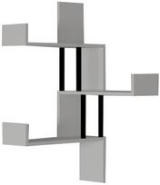 Kalune Design Sienos lentyna Bombe - Baltas
